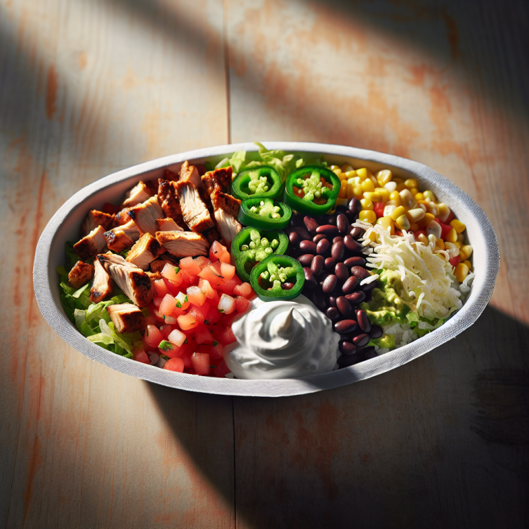 Chipotle Bowl Chiliʼs Calories