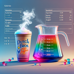 Dutch Bros Syrup Calories