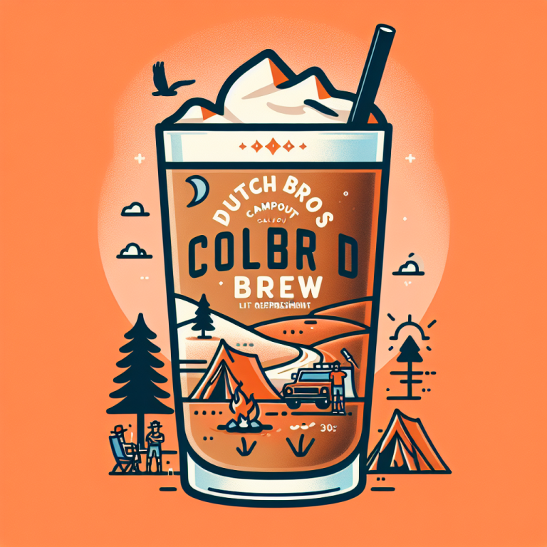 Dutch Bros Campout Cold Brew Calories