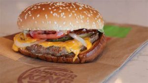 Burger King Whopper calories