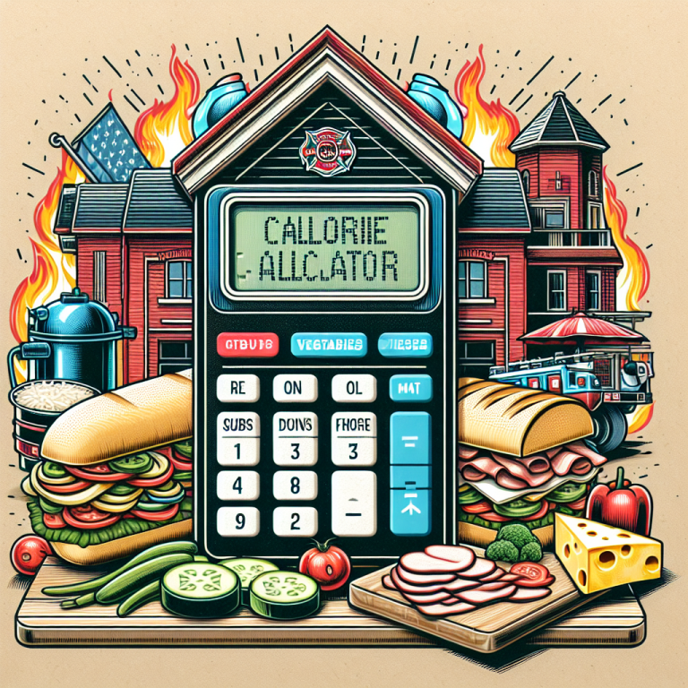 Firehouse Subs Calorie Calculator