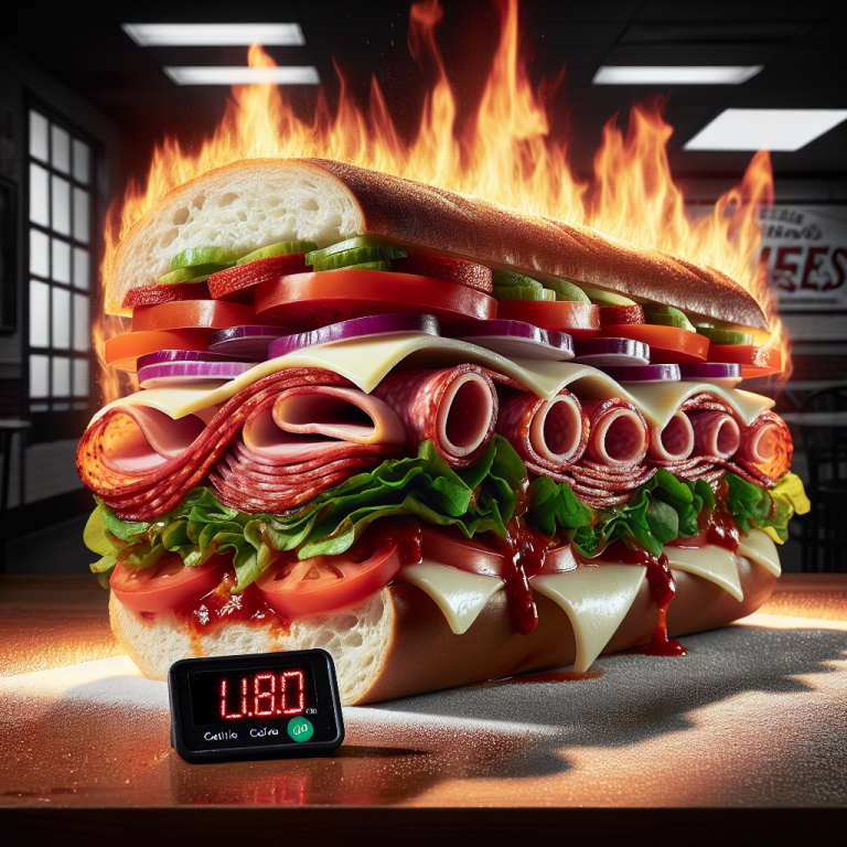 Italian Sub Firehouse Calories