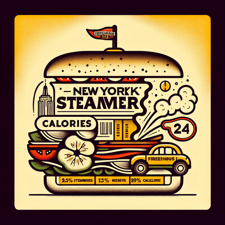 Firehouse Subs New York Steamer Calories