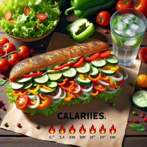 Calories In Firehouse Veggie Sub