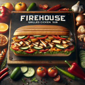 Firehouse Grilled Chicken Sub Calories