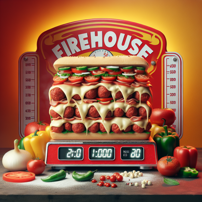 Firehouse Subs Pizza Meatball Sub Calories