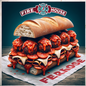 Pepperoni Pizza Meatball Sub Firehouse Calories