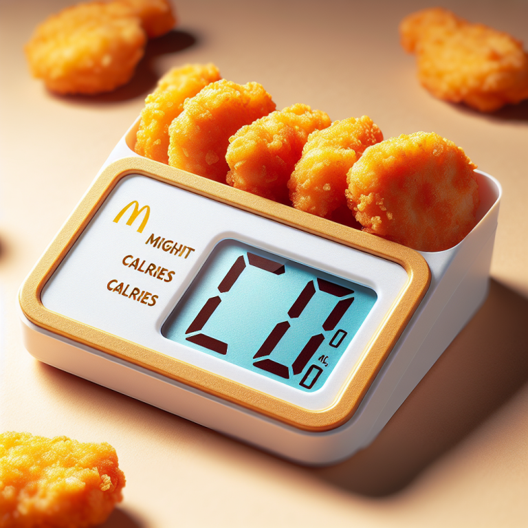 10 Piece Nuggets Mcdonaldʼs Calories