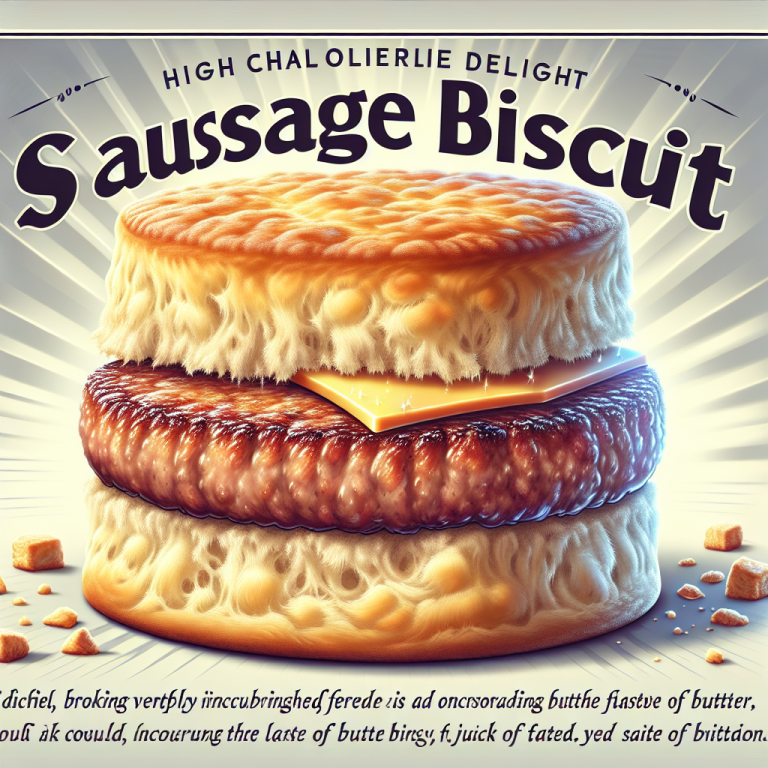 Calories In A Sausage Biscuit From Mcdonaldʼs